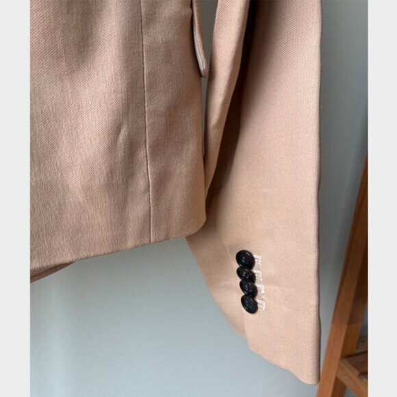 Ann Taylor Tan Petite Blazer - Size 4P - Picture 5 of 8